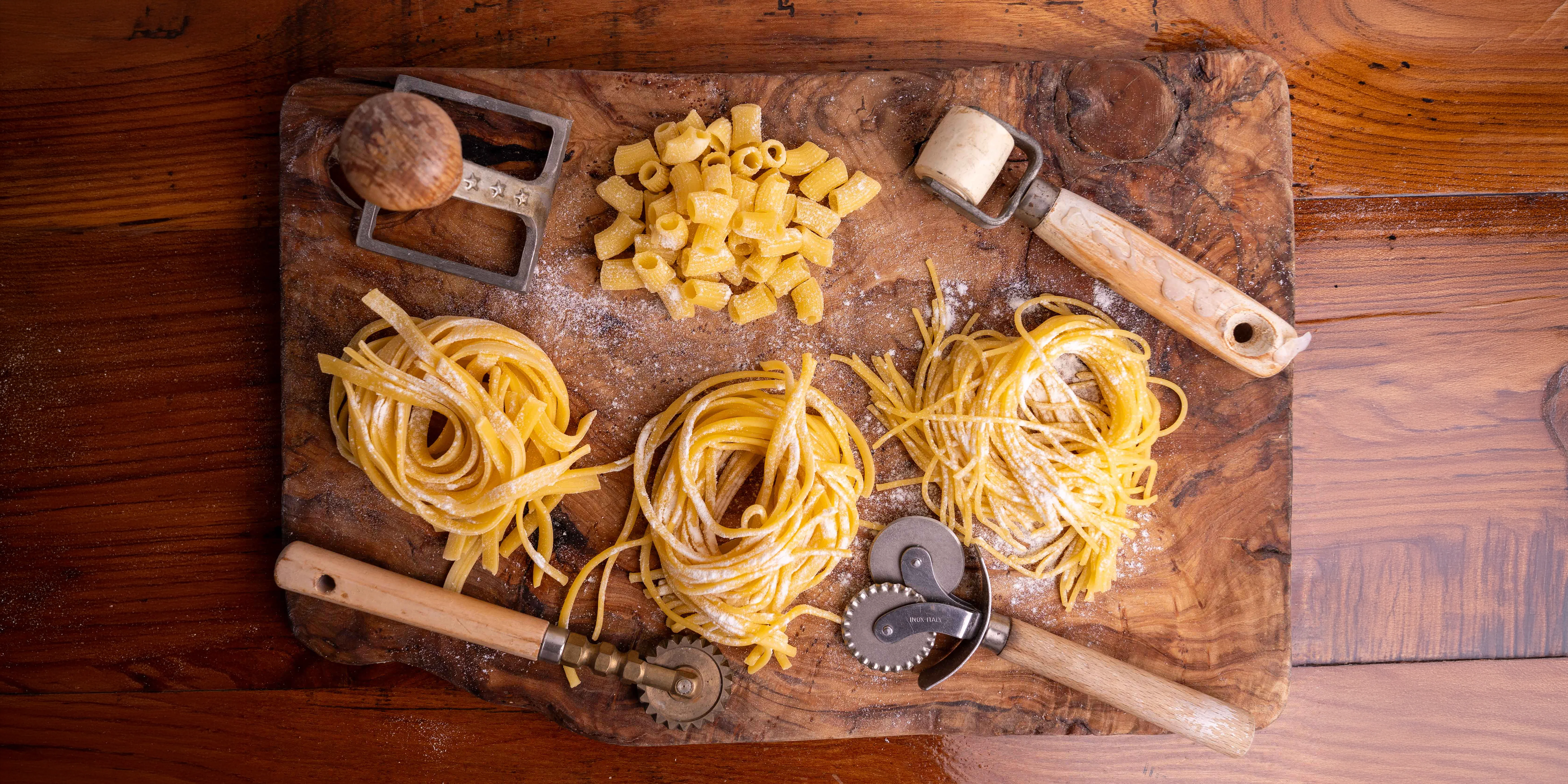 Aqafarina fresh pasta and house sauces