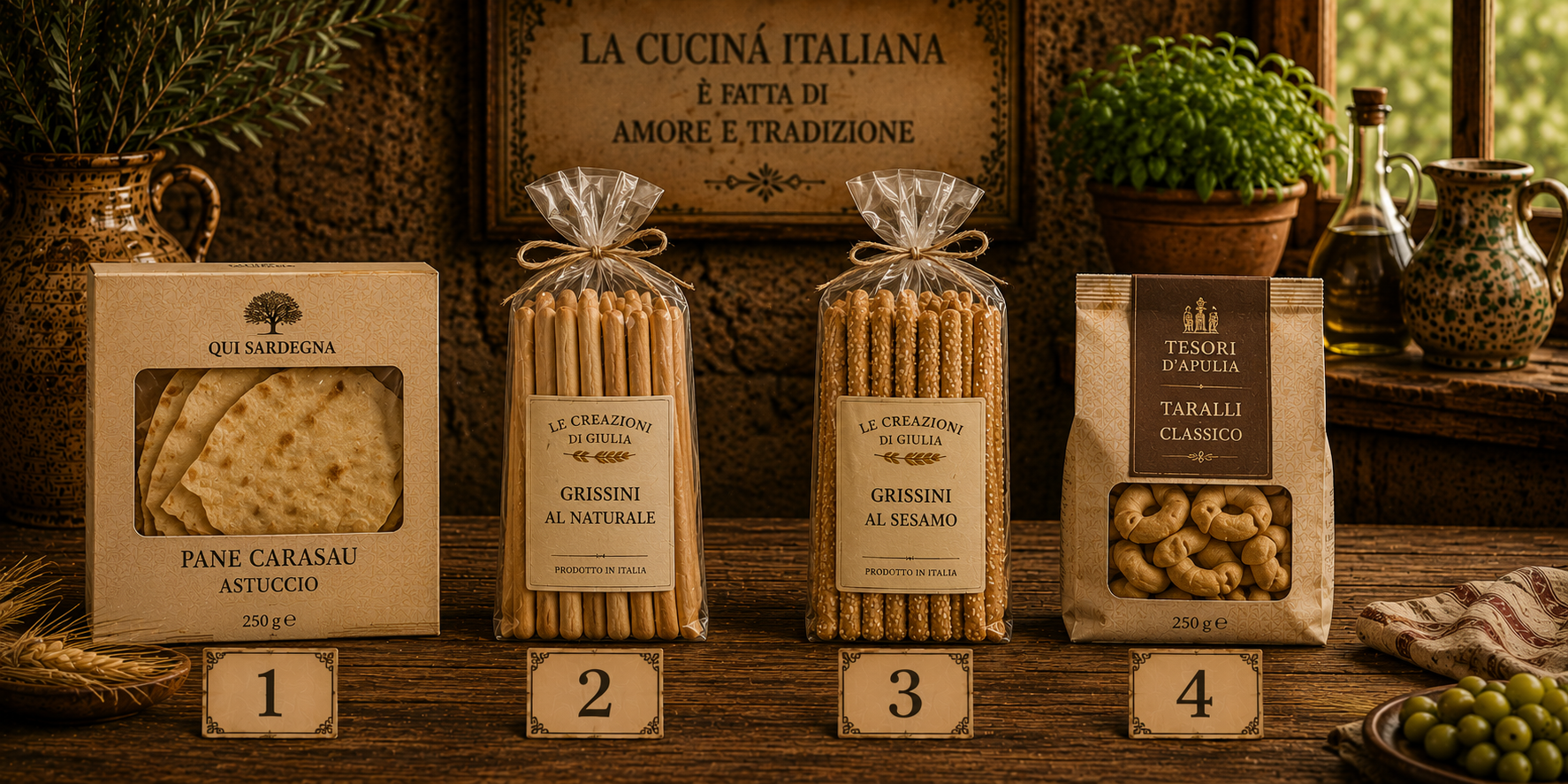 Especialidades italianas Aqafarina