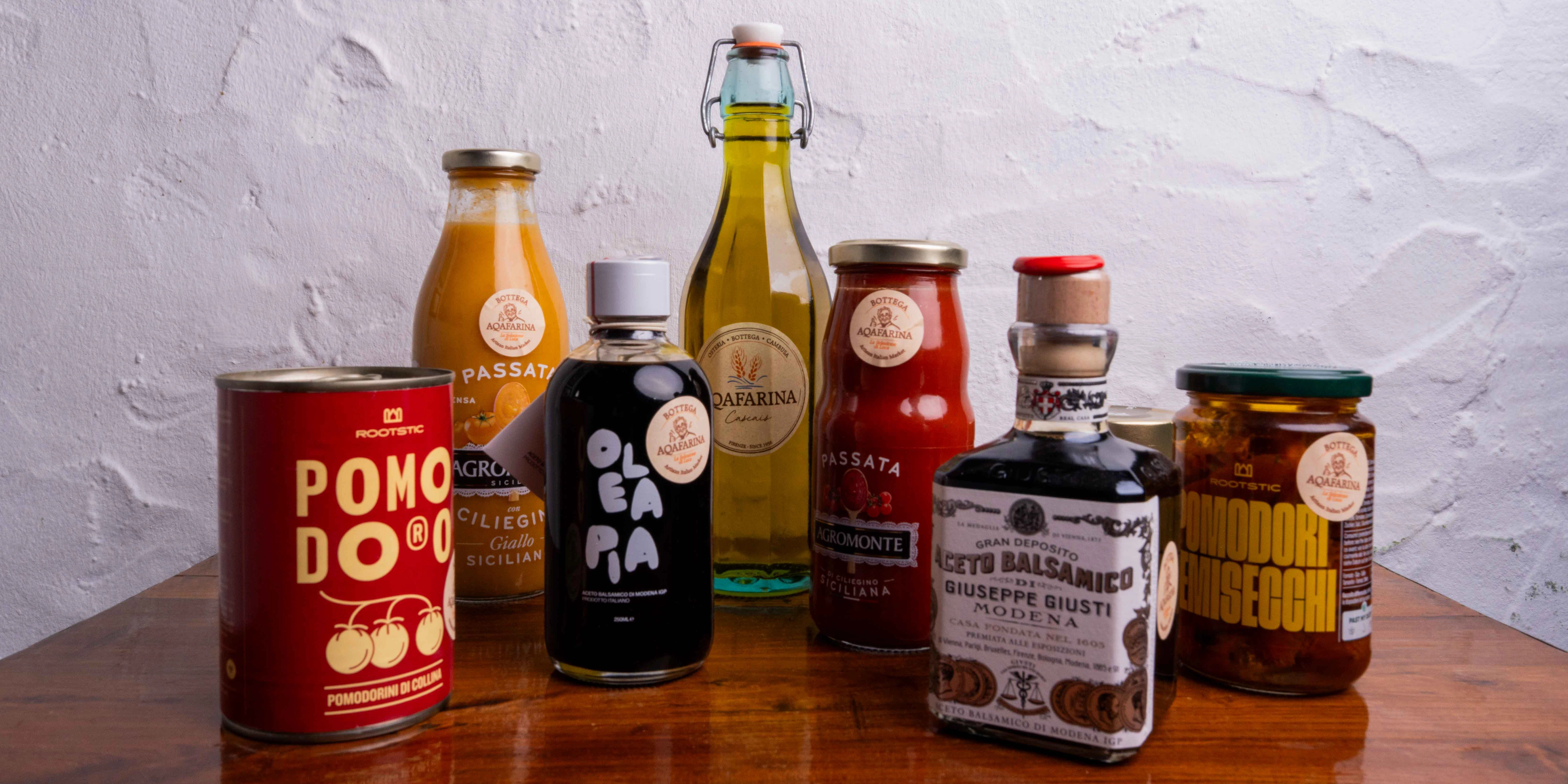 Aqafarina olive oils, vinegars and preserves