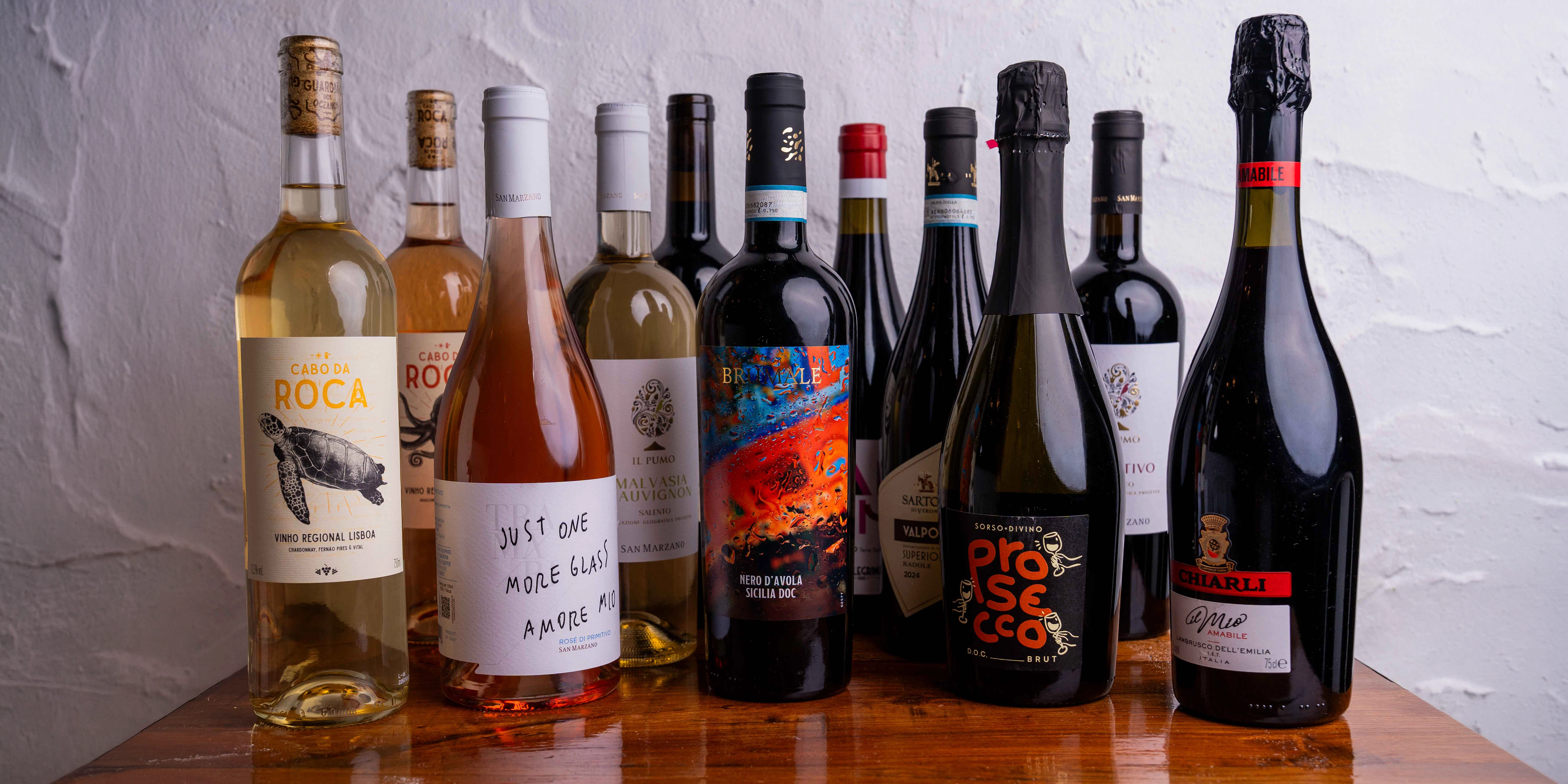Aqafarina selected wines and spirits