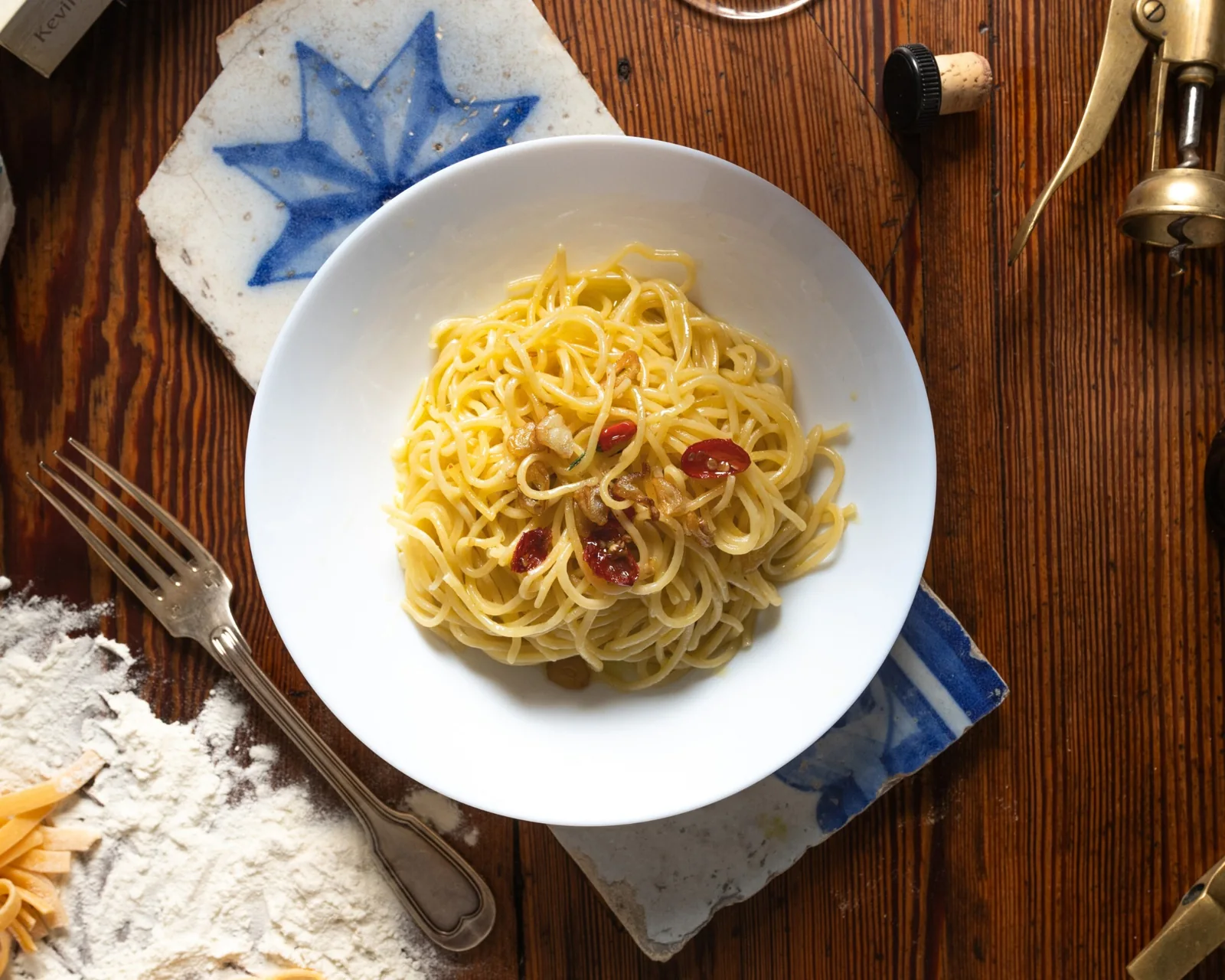 Aglio, Olio e Peperoncino at Aqafarina