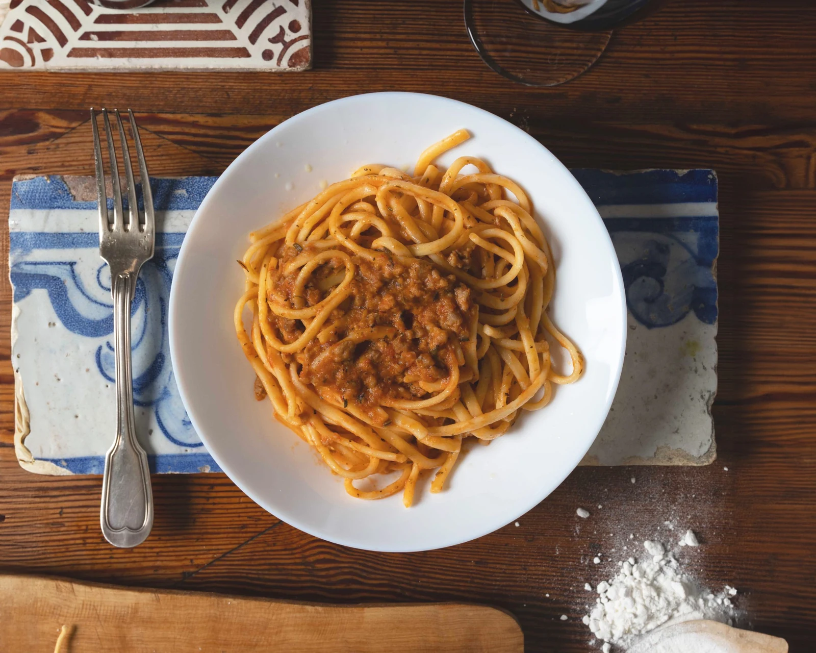 Linguine al Ragù di Salsiccia Montanara